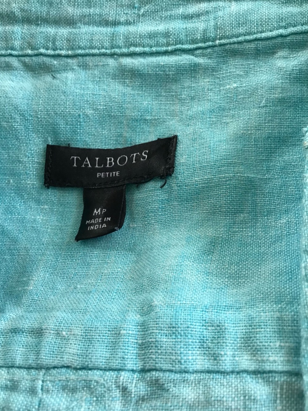 Talbots Linen Shirt 🩵 - Picture 5 of 8